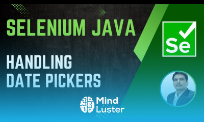 Session 34 Selenium with Java Handling Date Pickers
