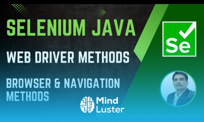 Session 28 Selenium with Java WebDriver Methods Browser Navigation Commands