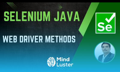 Session 26 Selenium with Java WebDriver Methods