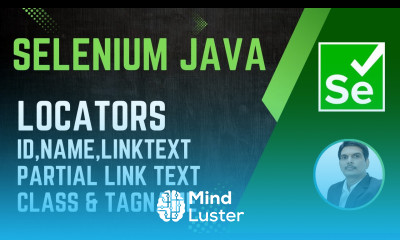 Session 22 Selenium with Java Locators ID Name LinkText PartialLinkText Class Tag