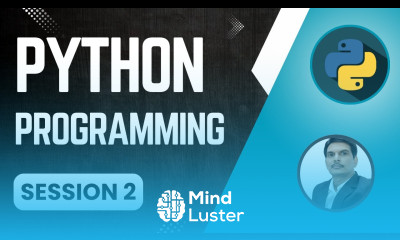 Session 2 Python Programming for Selenium
