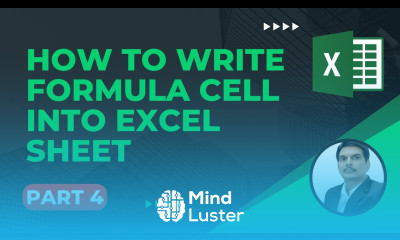 Apache POI Tutorial Part4 How To Write Formula Cell in Excel Sheet ApachePOI