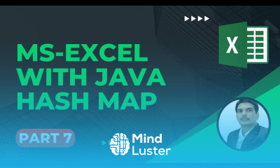 Apache POI Tutorial Part7 MS Excel with Java Hash Map ApachePOI