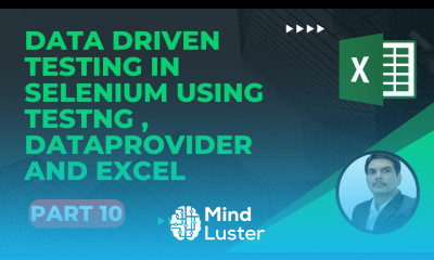 Apache POI Tutorial Part10 Data Driven Testing in Selenium TestNG DataProvider and Excel
