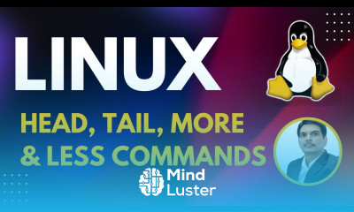 Part 4 Unix Linux for Testers head tail more less Commands