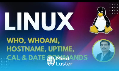 Part 5 Unix Linux for Testers who whoami hostname uptime cal date Commands