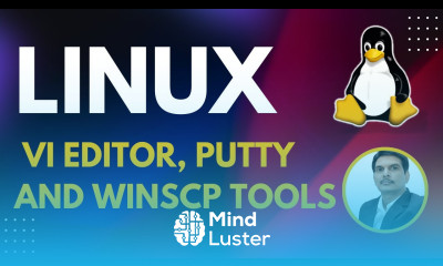 Part 15 Unix Linux for Testers vi Editor Putty WinSCP