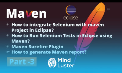 Part 3 Apache Maven Tutorial Selenium with maven Project Maven Surefire Plugin Maven Report