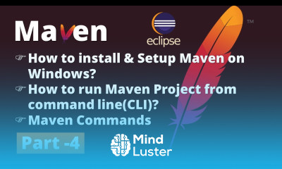Part 4 Apache Maven Tutorial Selenium with maven Project Maven CLI Maven Commands