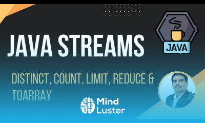 Java Streams Part 5 Distinct Count Limit Reduce ToArray Hands On