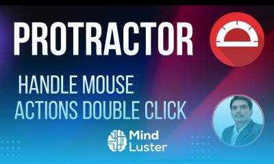 Part 16 How To Handle Mouse Actions in Protractor Double Click