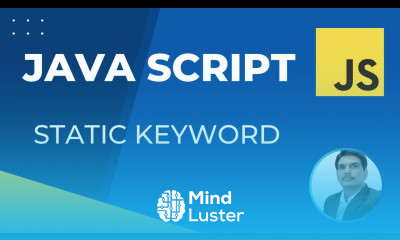 Part 15 OOPS static keyword in JavaScript