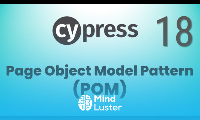 Part 18 Page Object Model Pattern POM in Cypress