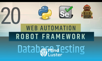 Part 20 Database Testing using Robot Framework Selenium with Python