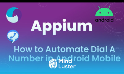 Appium Tutorial 12 How to Automate Dial A Number in Android Mobile