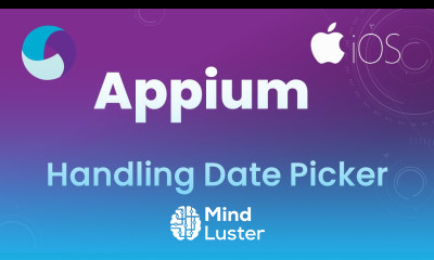 Appium Tutorial 27 Handling Date Picker in iOS App