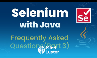 Selenium with Java Interview Questions Answers for Freshers Experienced Part 3