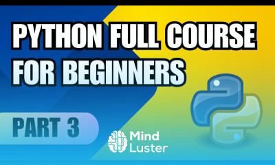 Python Full Course for Beginners Part 3