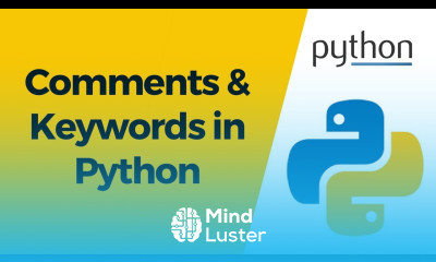 Python Tutorial 3 Python Comments and Keywords