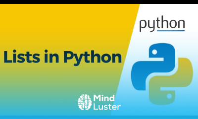 Python Tutorial 13 Lists in Python