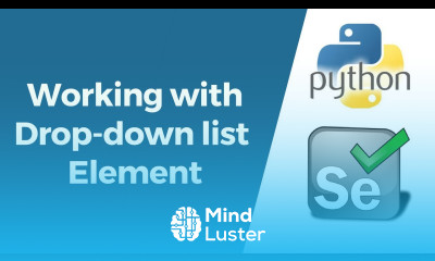 Selenium with Python Tutorial 10 Working with Drop down list