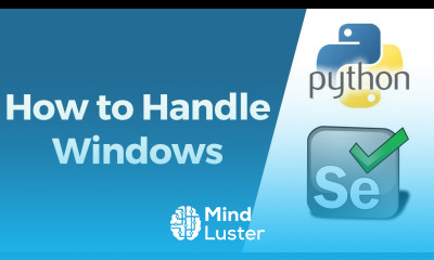Selenium with Python Tutorial 14 How to handle Browser Windows Switch between the Windows