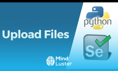 Selenium with Python Tutorial 21 How to upload Files