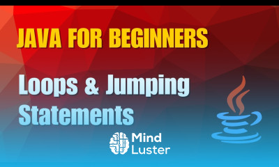 Java Tutorial 3 Loops and Jumping statements