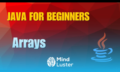 Java Tutorial 4 Arrays