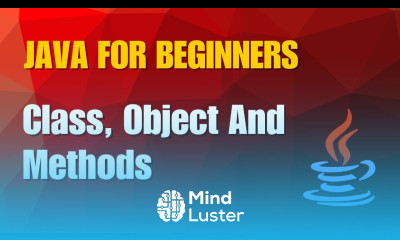 Java Tutorial 6 OOPS Class Object Methods