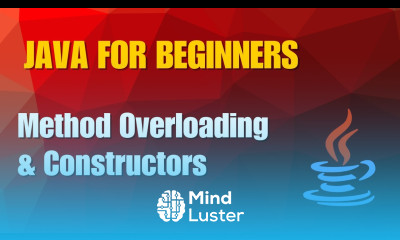 Java Tutorial 7 Method Overloading Constructor