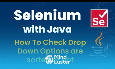 How to Check Drop down options are sorted or not in selenium with Java