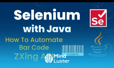 How to automate BarCode using ZXing API in Selenium