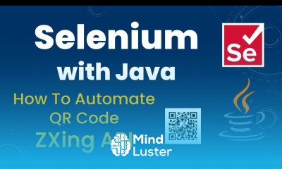How to automate QRCode using ZXing API in Selenium