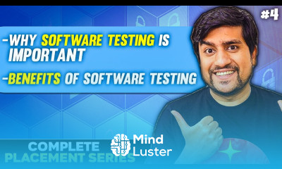 Lecture 4 Why Software Testing is Important Its Benefits Job Ready Software Testing Course