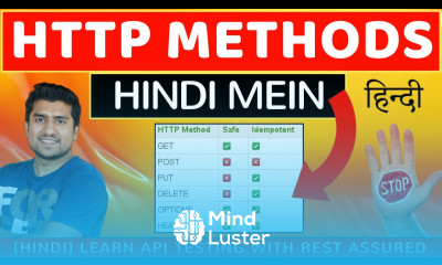 Hindi GET POST PUT PATCH DELETE Request Explained HTTP Methods Day 4