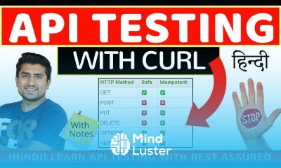 CURL API Testing Rest Assured HTTP Methods with CURL HINDI