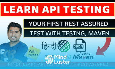 Create Your First API Test case in Rest Assured Rest Assured Tutorial in Hindi