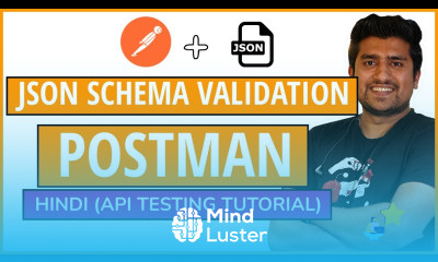 Hindi JSON Schema Validation in POSTMAN AJV Validator API Testing with POSTMAN in Hindi