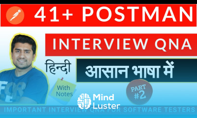 41 Postman Interview Questions Answers in Hindi API Testing with Postman in Hindi