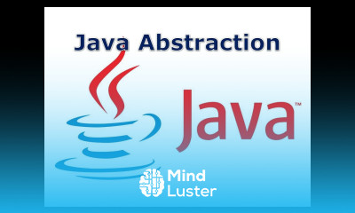Java Abstraction Object Oriented Programming