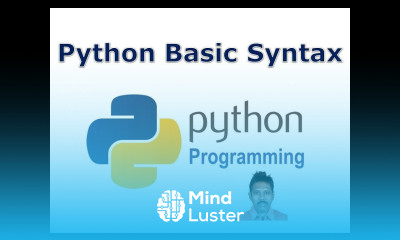 Python Tutorial for Beginners 3 Python Basic Syntax