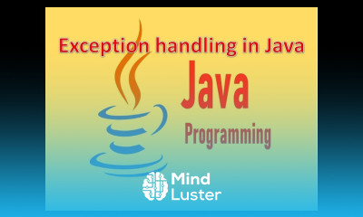 13 Exception handling in Java