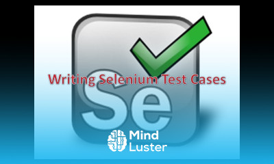 27 Writing Selenium Test Cases