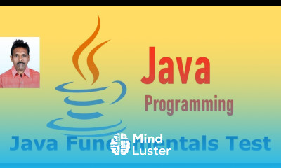 Java Programming Fundamentals Test