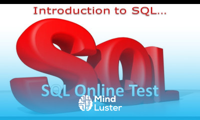 SQL Online Test SQL Fundamentals G C Reddy