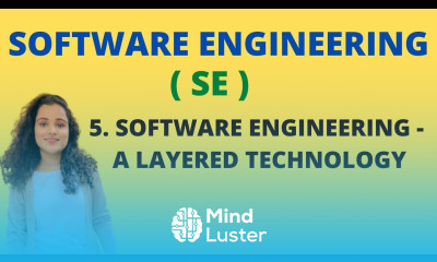 5 Software Engineering A Layered Technology 4 layers SE