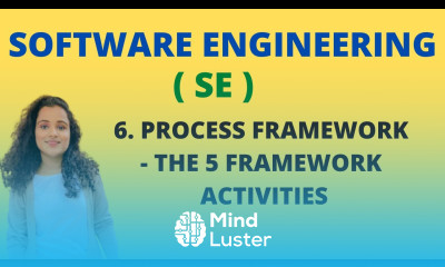 6 Process Framework 5 Framework Activities SE