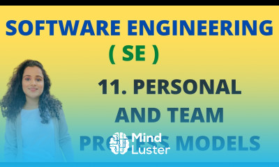 11 Personal Team Process Models PSP TSP SE