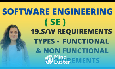 19 Software Requirements Functional Non Functional Requirements SE
